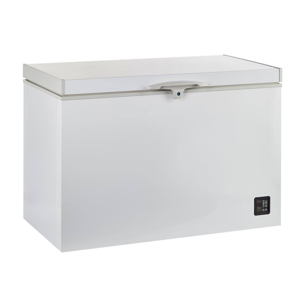 Unique Appliances Off-Grid 45.7 in. 9.3 cu. ft. 265L Solar DC Chest Freezer in White UGP-265L W