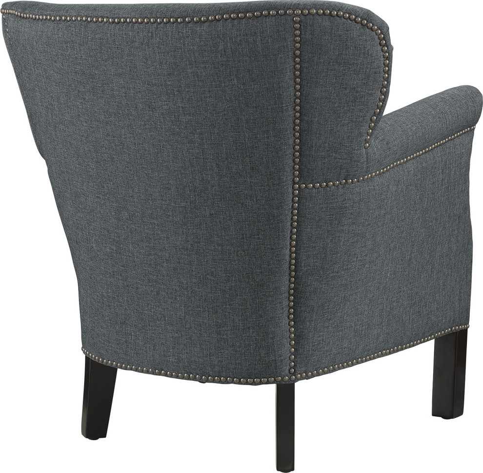 Helston Armchair   Transitional   Armchairs And Accent Chairs   by HedgeApple  Houzz