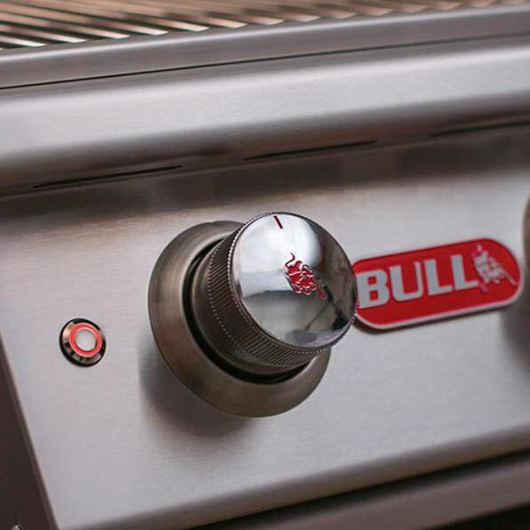 Bull Angus 30-Inch 4-Burner Built-In Natural Gas Grill With Rotisserie