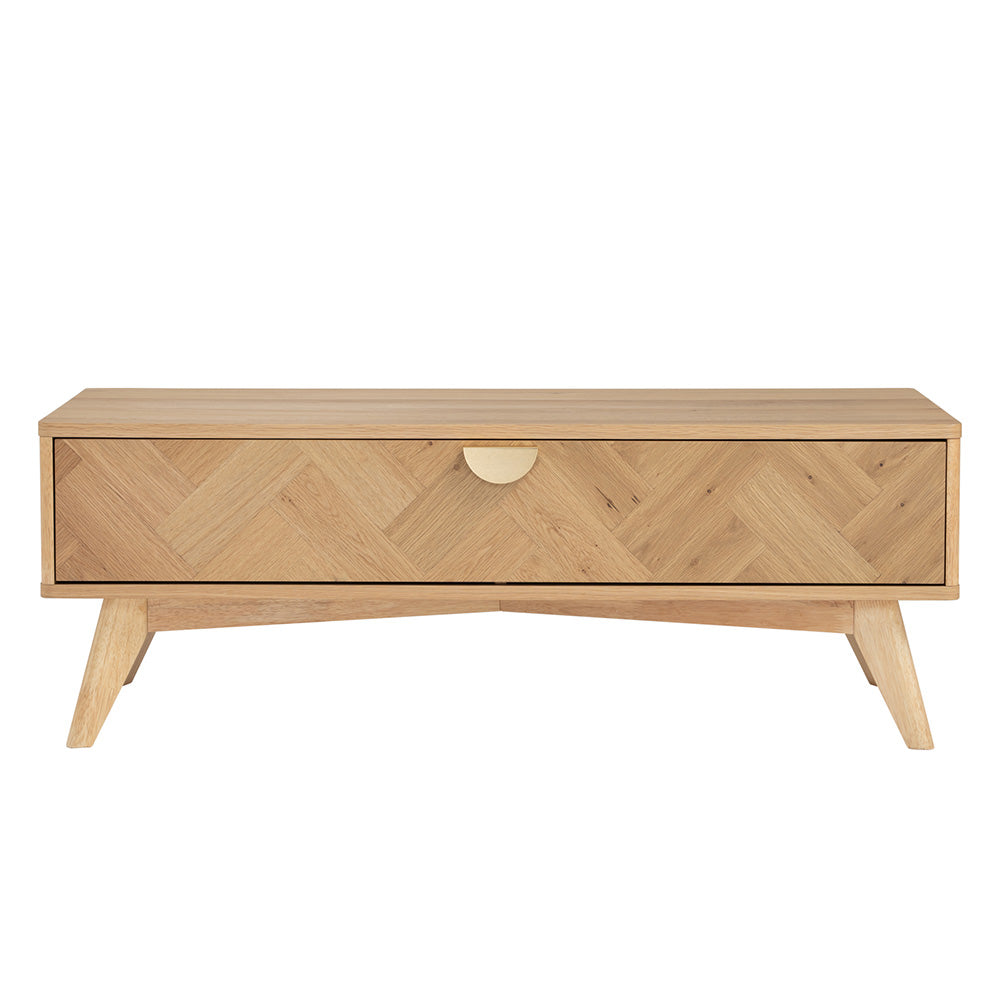 LOFTUS Entertainment TV Unit 120cm - Oak