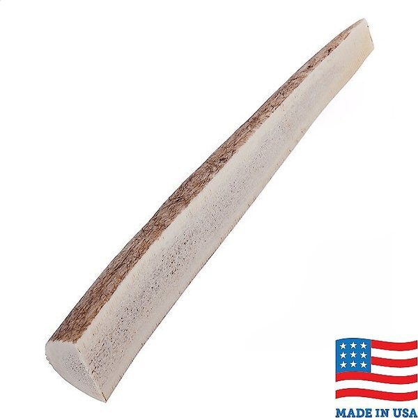 Bones and Chews Made in USA Elk Antler Split Dog Chew