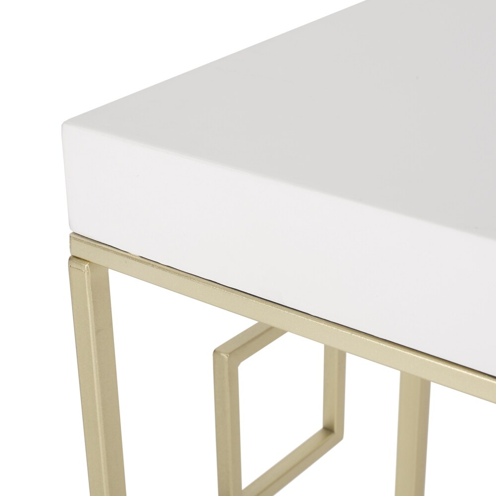 Depue Geometric Console Table by Christopher Knight Home