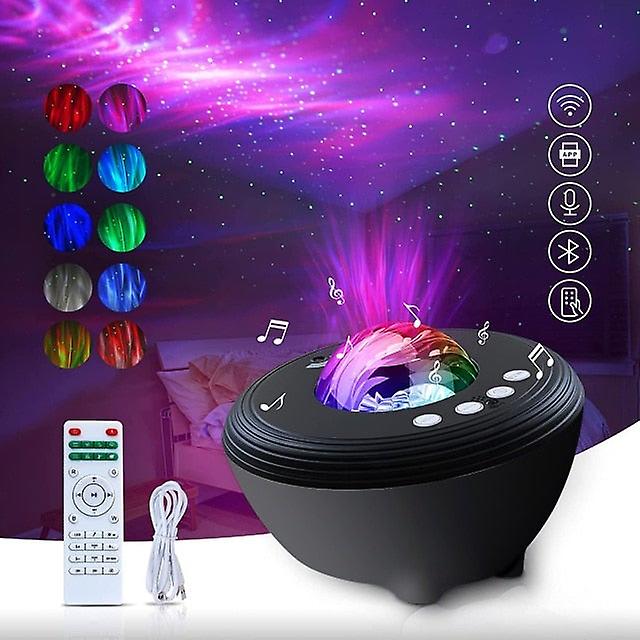 Star projector led galaxy night light