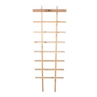 Gronomics 24 in. W x 72 in. H Wood Folding Trellis FT 24-72