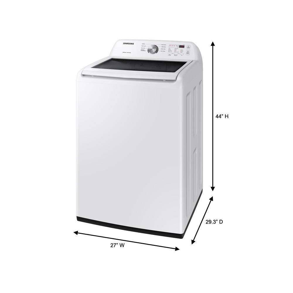  4.5 cu. ft. Top Load Washer with Impeller and Vibration Reduction in White WA45T3200AW