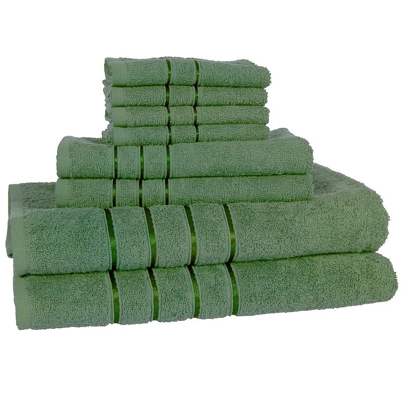 Portsmouth Home 8-piece Plush Bath Towel Set