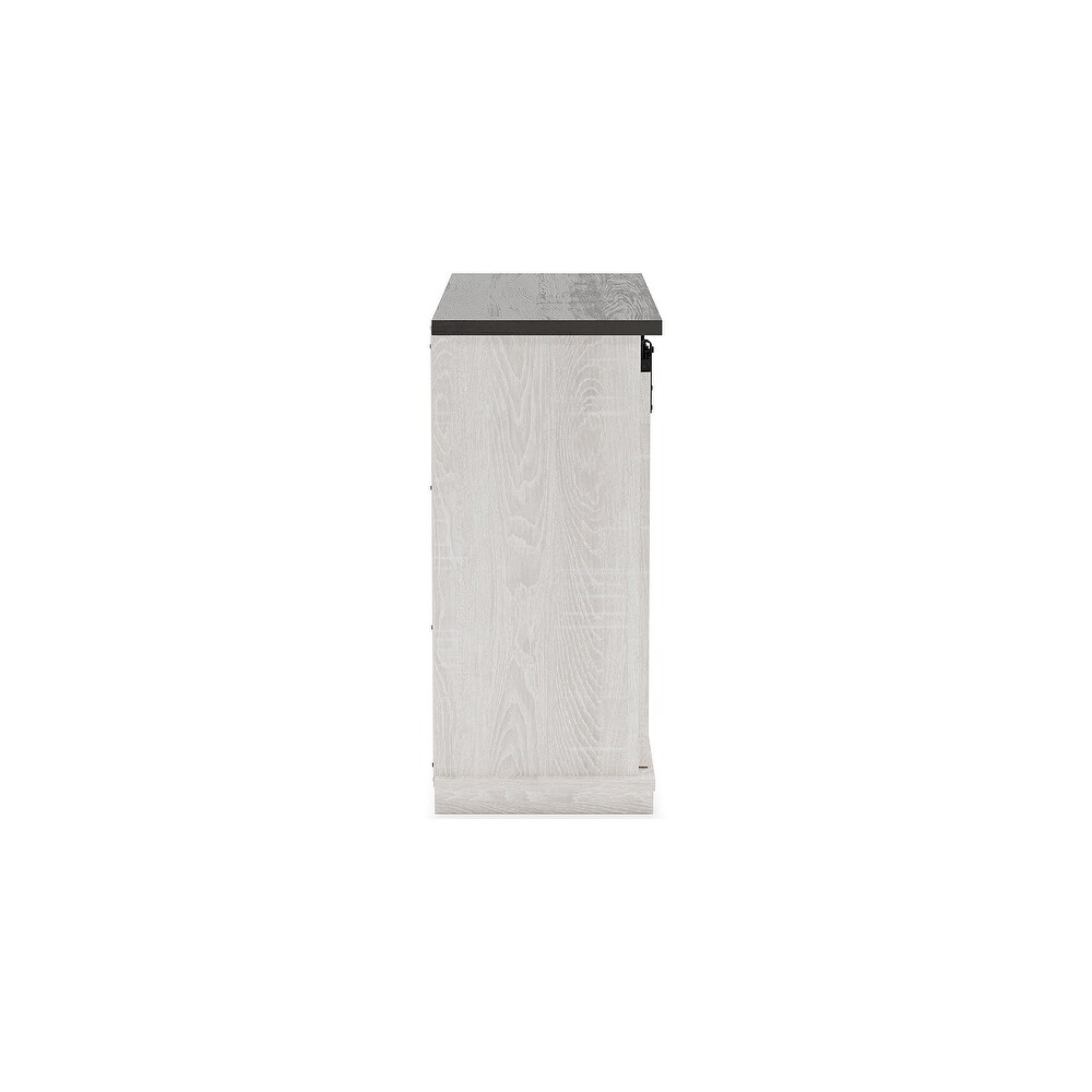 Dorrinson Antique White Accent Cabinet   32\