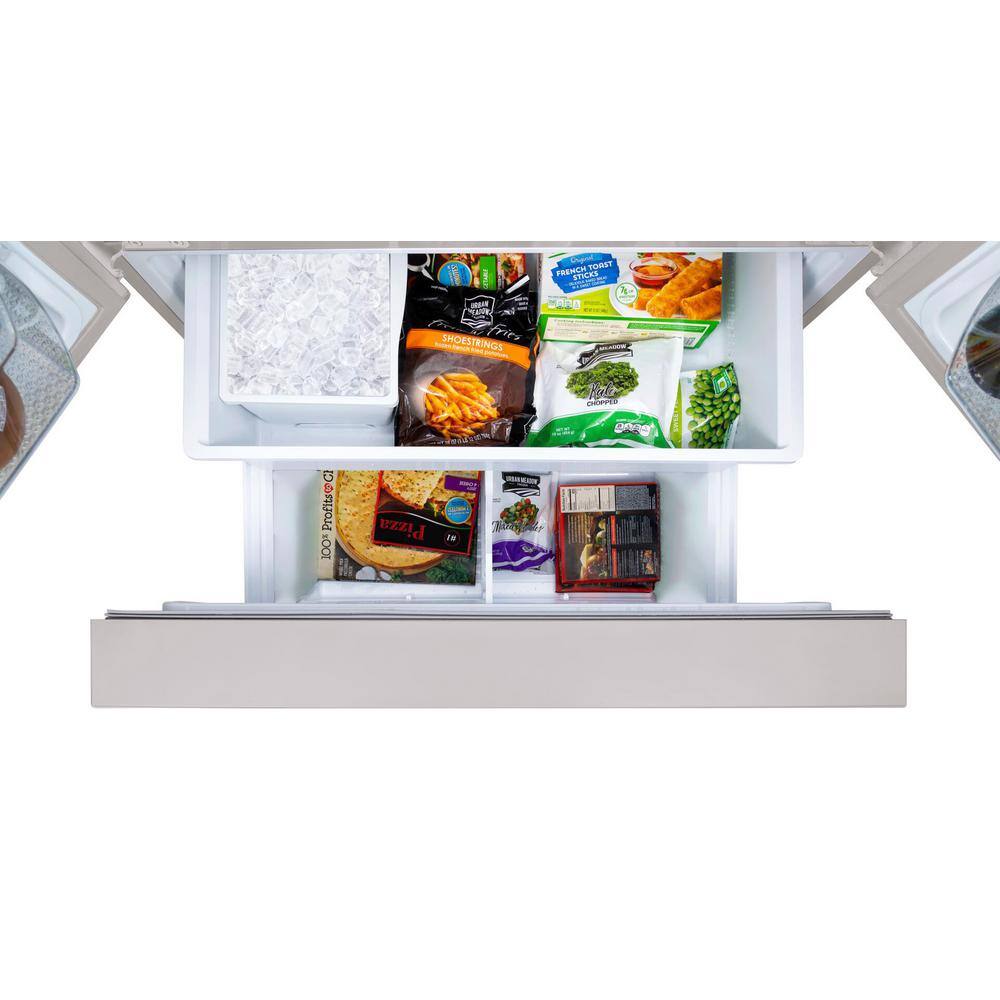 36 in. Built-in Refrigerator with 14 cu. ft. and Bottom Freezer 5.5 cu. ft. Panel Ready HRBIFD36PR