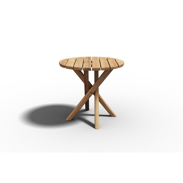 Fleur Teak Outdoor Side Table