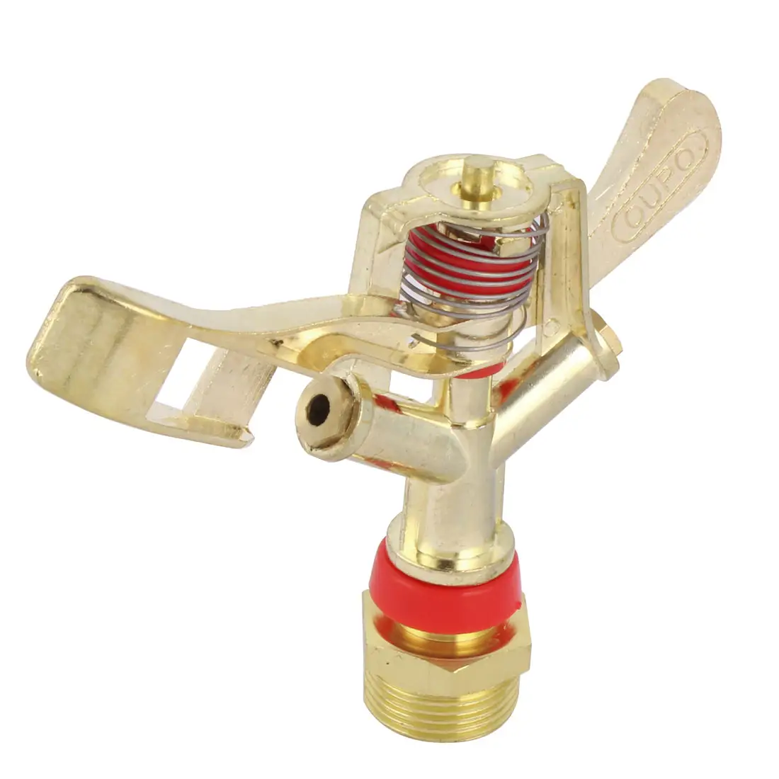 Custom Various models Automatic Rotary Whirling Sprinkler Garden Lawn Irrigation Watering Nozzle Spray Rotating Brass Sprayer