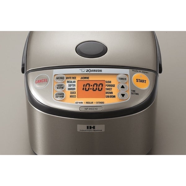 Zojirushi Induction Heating System Rice Cooker and Warmer (5.5-Cup)