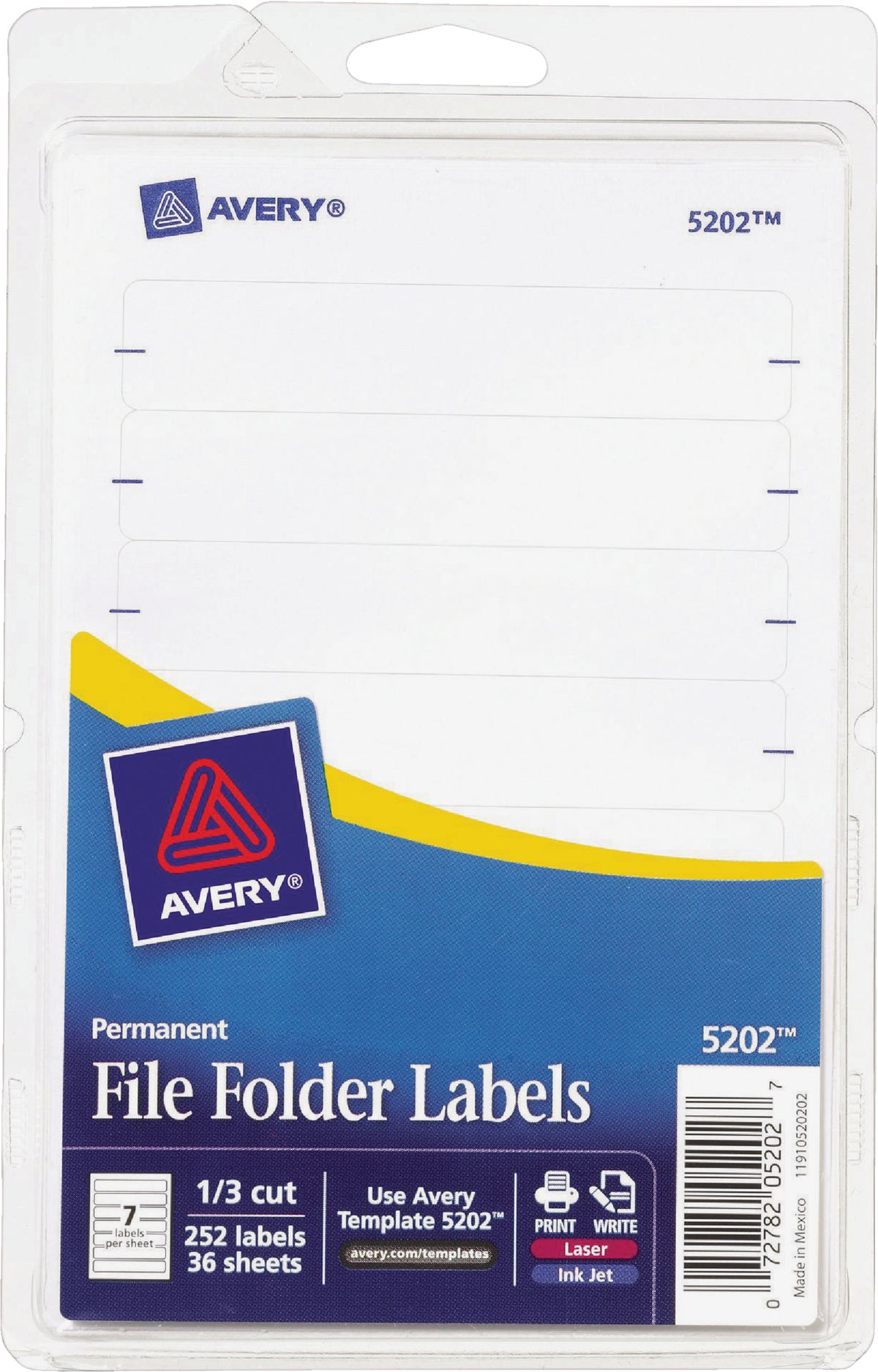 Avery Products Filing Label