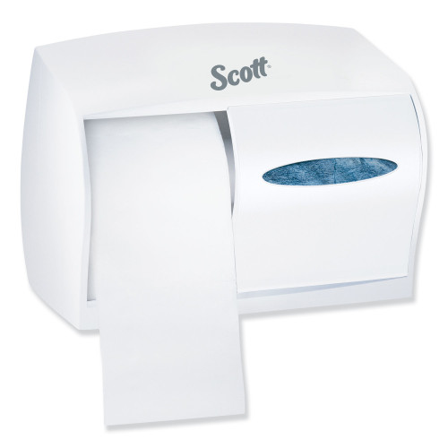 Scott Essential Coreless SRB Tissue Dispenser， 11 x 6 x 7.6， White (09605)