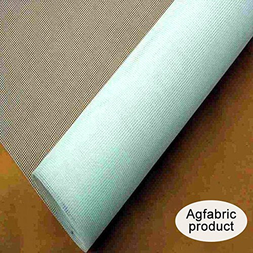 Agfabric Standard Insect Screen & Garden Netting against Bugs, Birds & Squirrels - 4'x10' of Mesh Netting, White