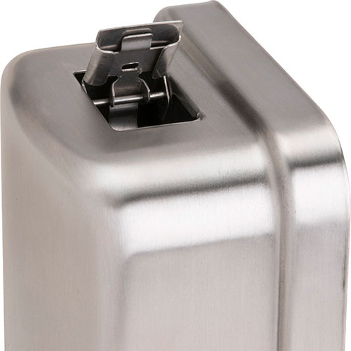 Genuine Joe 02201 Stainless Steel Corrosion Resistant Soap Dispenser | GJO02201