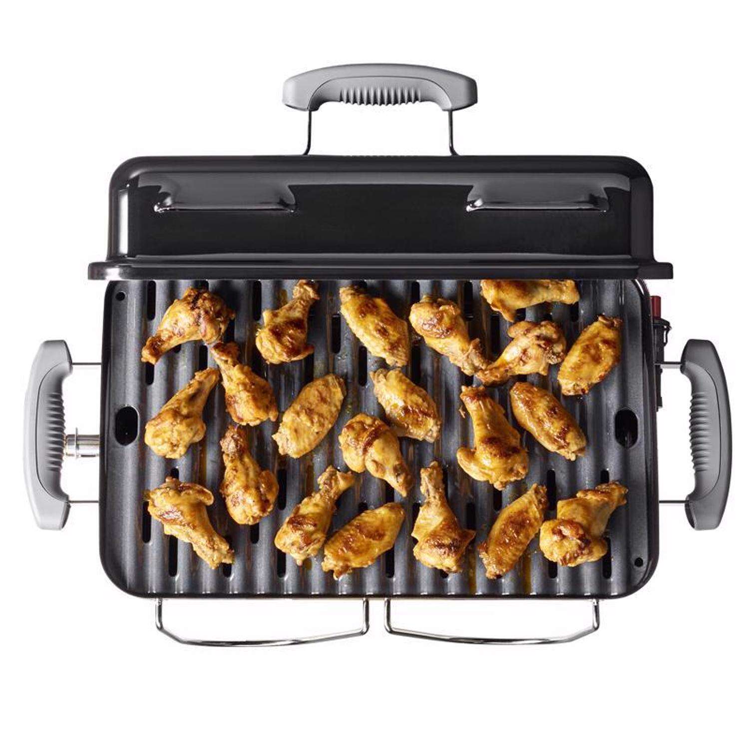 Weber Go-Anywhere 1 Burner Liquid Propane Grill Black