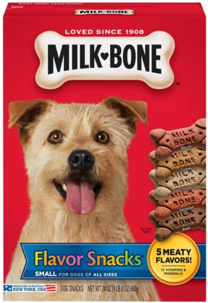 Milk-Bone Flavored Dog Biscuits， 24 Oz.