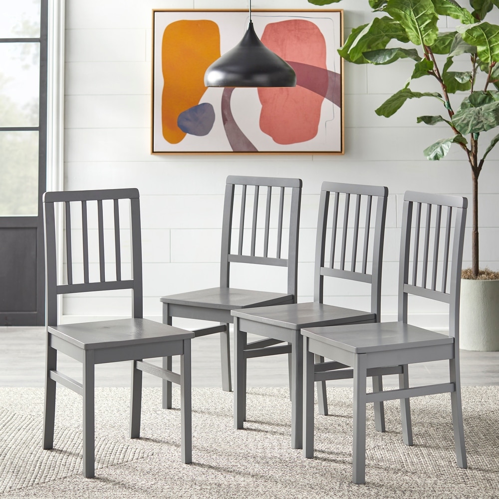 Simple Living Camden Solid Wood Dining Chair (Set of 4)