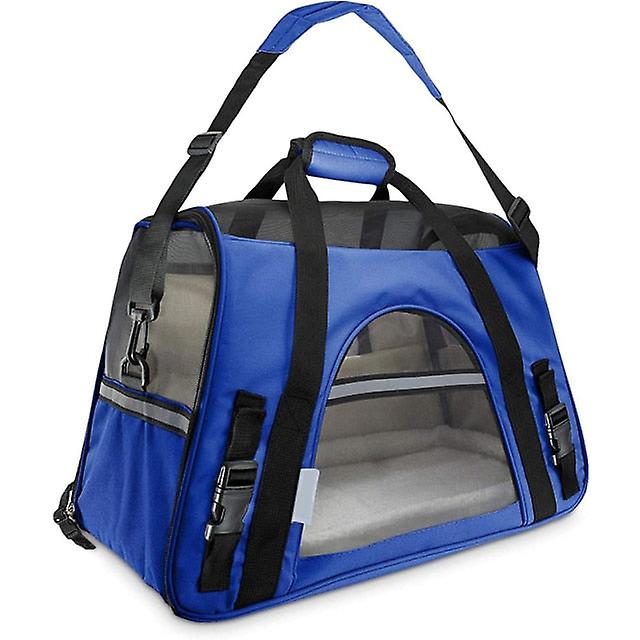 Waterproof mesh padded dog carrier