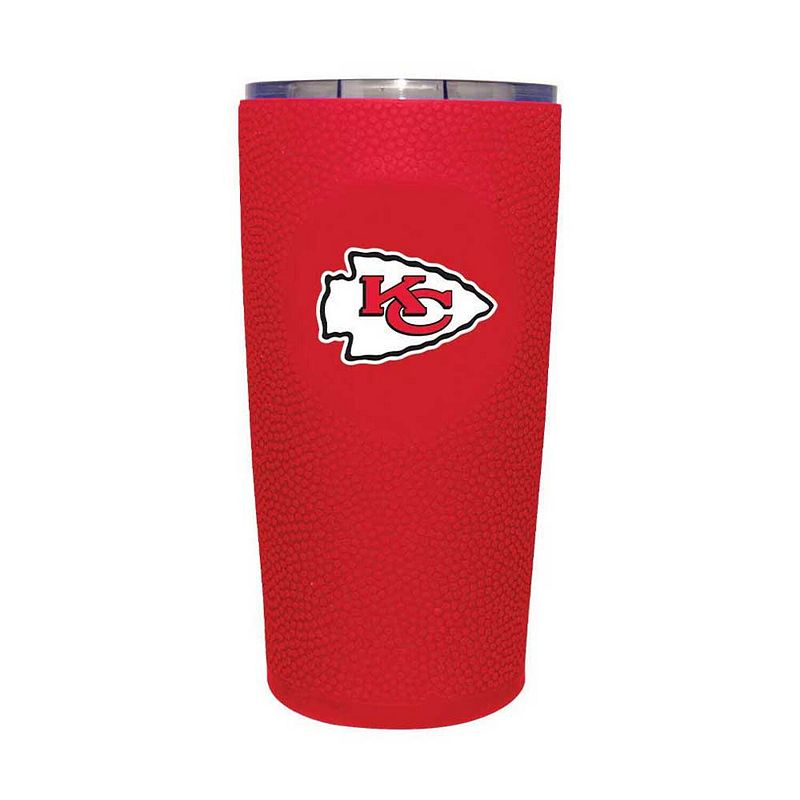 Kansas City Chiefs 20oz. Stainless Steel with Silicone Wrap Tumbler