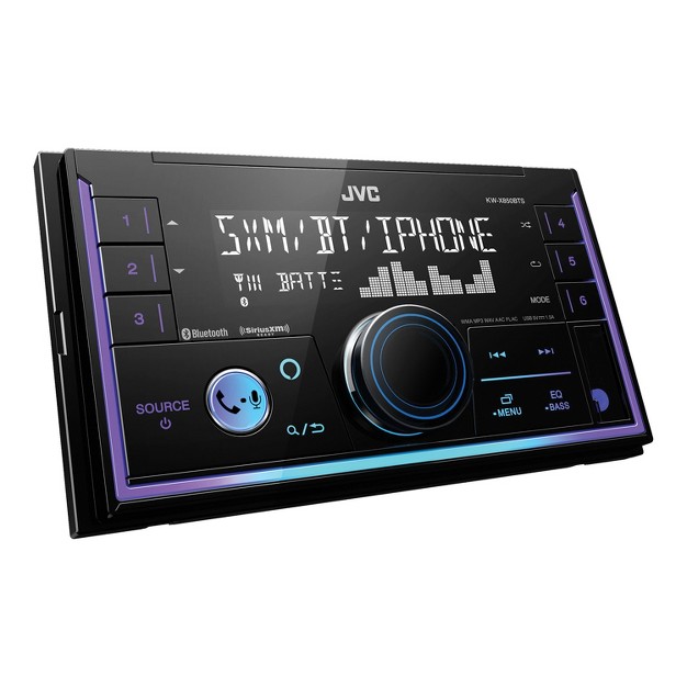 Jvc Kw x850bts Car In dash Unit Double din Digital Receiver With Alexa Built in And Siriusxm Ready