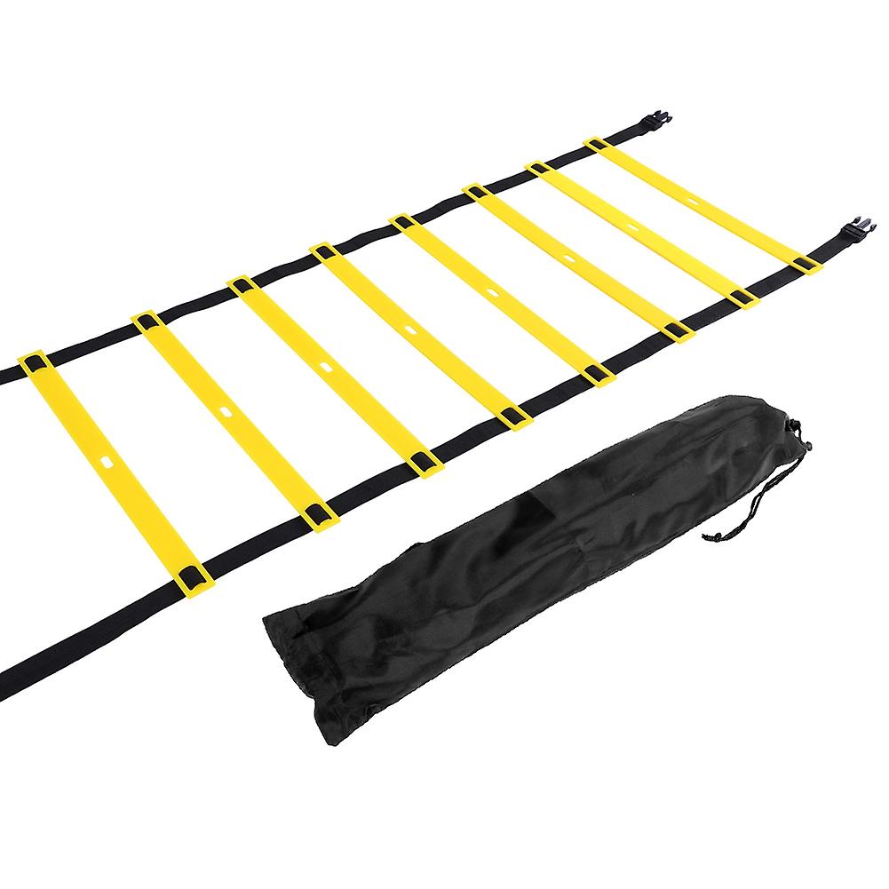 4m 8 Rung Extended Plastic Agility Ladder For Soccer Football Fitness Feet Speed Training