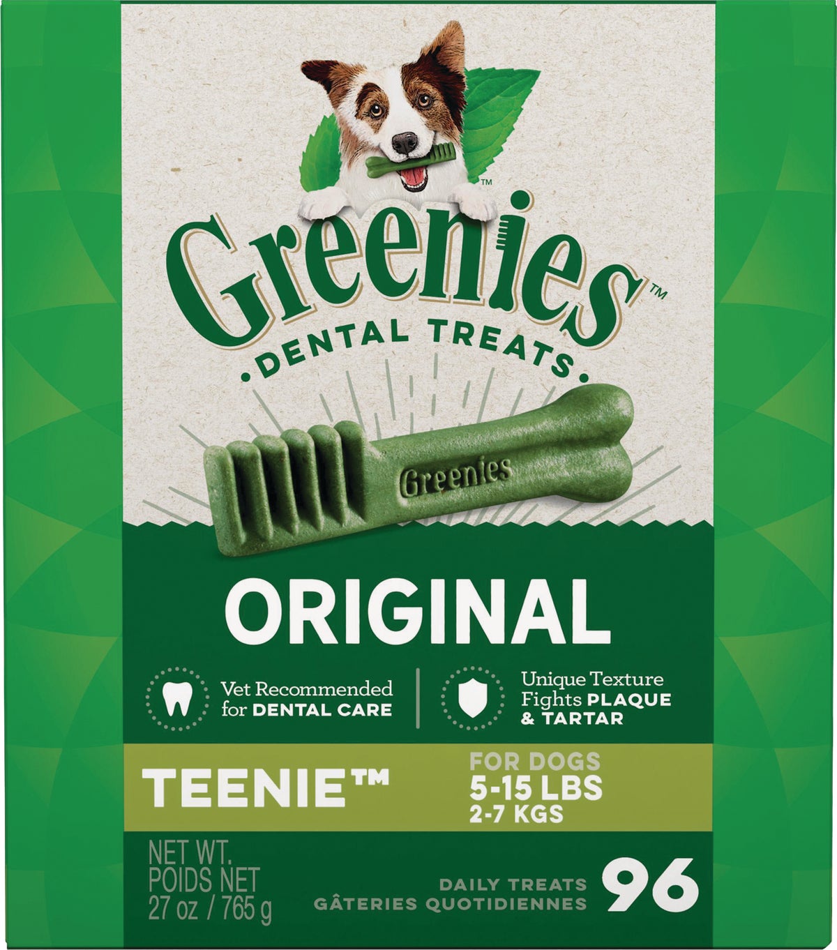 Greenies Dental Chew Dog Treat 27 Oz.