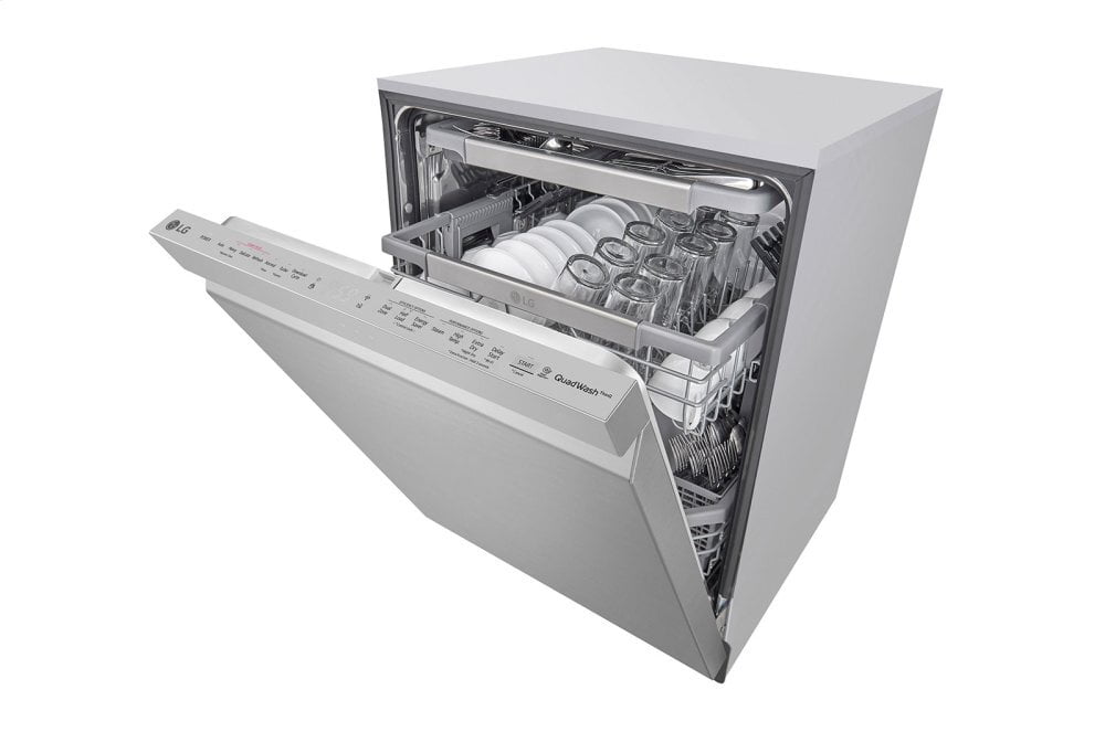 Lg LDP6810SS Top Control Smart Wi-Fi Enabled Dishwasher With Quadwash™ And Truesteam®