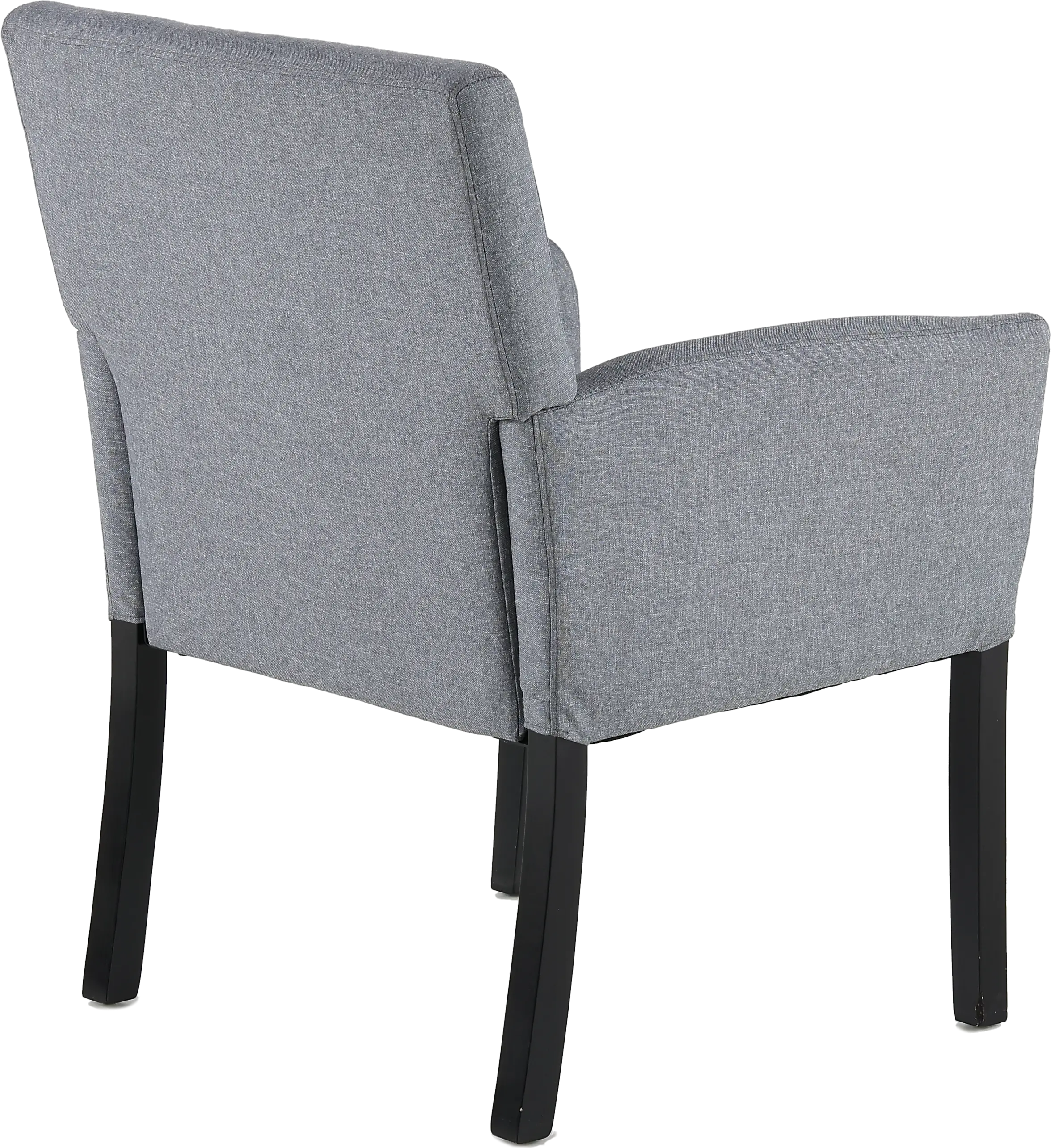 Contemporary Gray Guest Chair