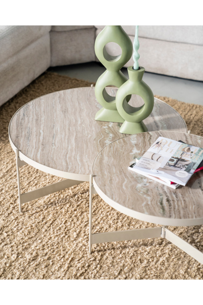 White Modern Coffee Table Set of 2  By Boo Sib   Contemporary   Coffee Table Sets   by Oroa   Distinctive Furniture  Houzz