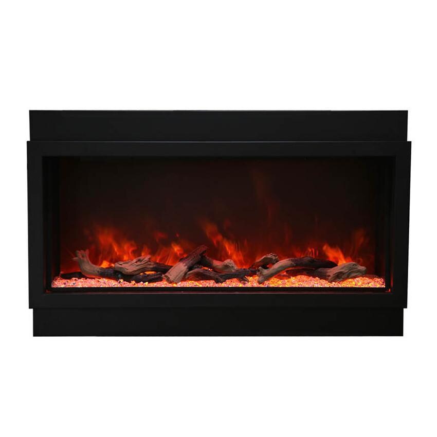 Amantii Panorama Series Slim Smart 72-Inch Built-In Electric Fireplace