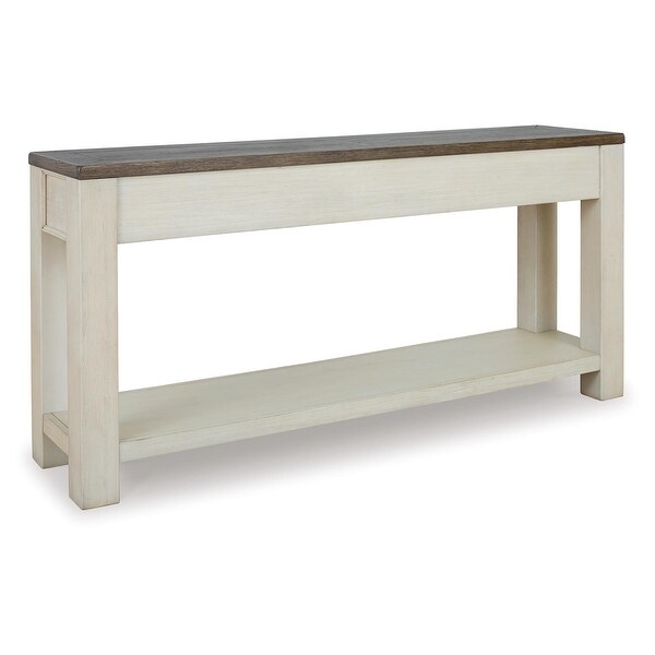 Signature Design by Ashley Bolanburg Farmhouse Sofa Table