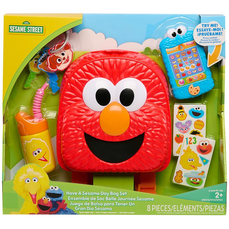 Just Play Sesame Street Have A Sesame Day Bag Set