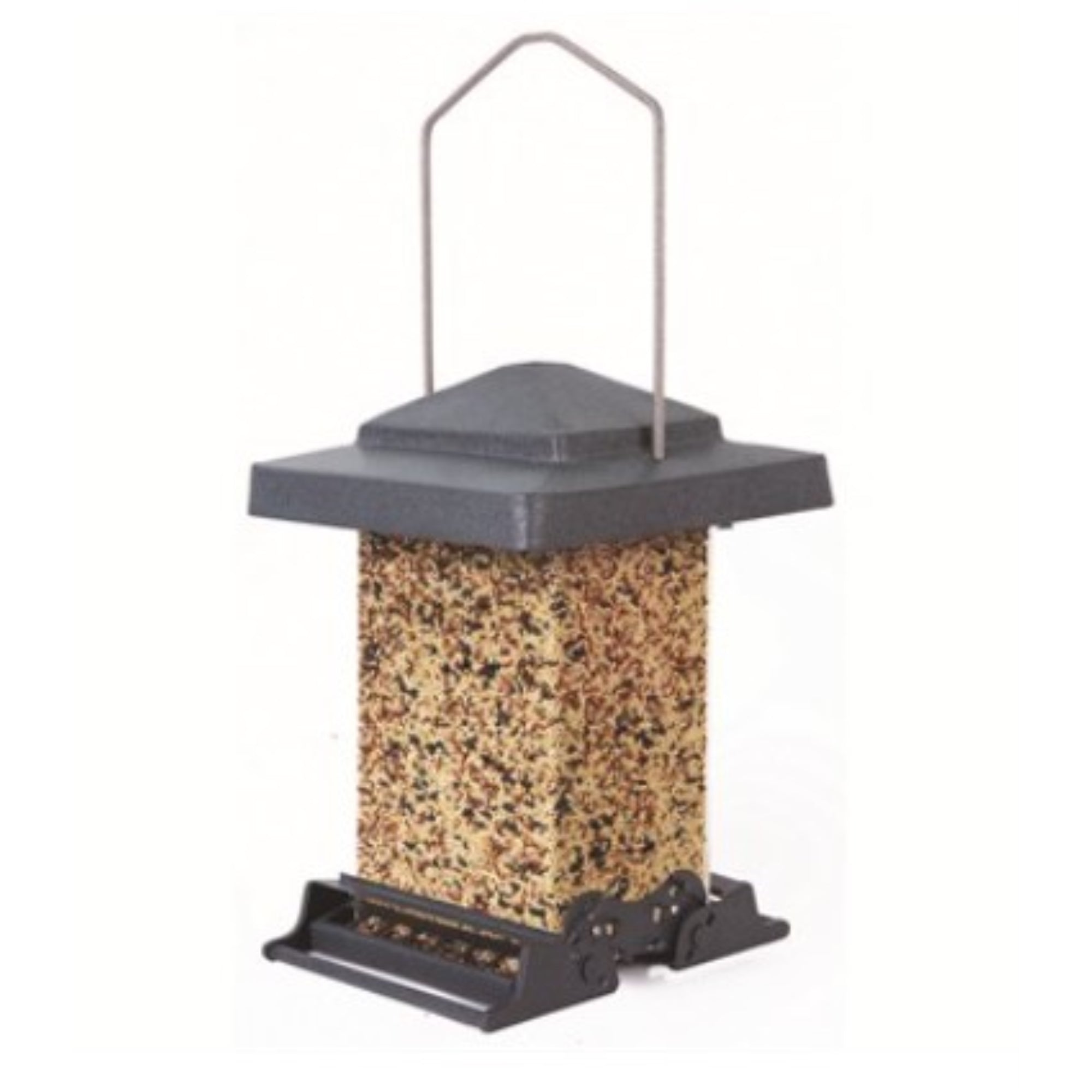 Audubon Vista Squirrel Resistant Bird Feeder， 6lb Capacity， 12.8