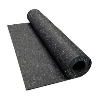 Survivor SportFloor Isometric Grey 48 in. x 180 in. x 0.3 in. Rubber GymWeight Room Flooring Rolls (60 sq. ft.) 01050805082