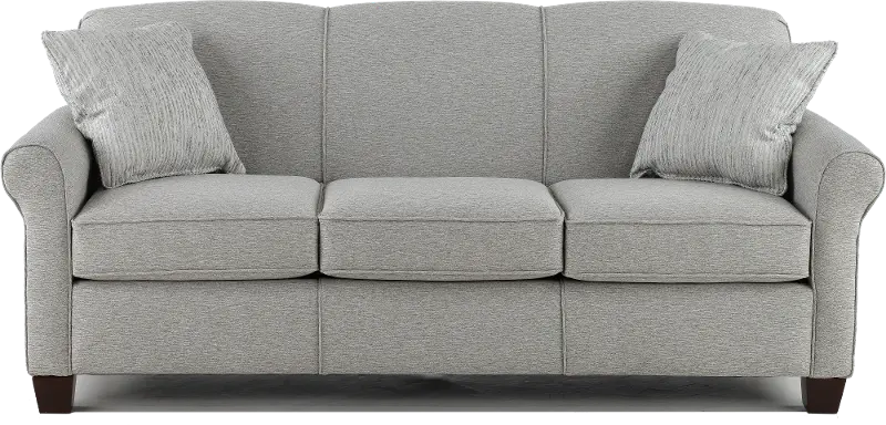 Titan Silver Gray Sofa