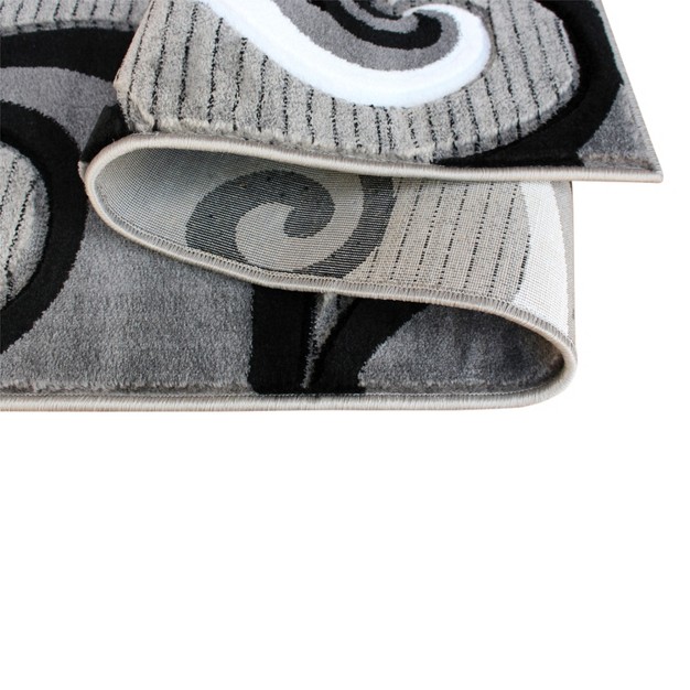 Masada Rugs Sophia Collection Modern Contemporary Hand Sculpted Area Rug