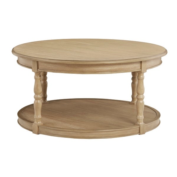 Belden Natural Castered Coffee Table by Martha Stewart