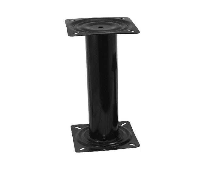 Shoreline Marine Seat Pedestal Adj Stamped Black