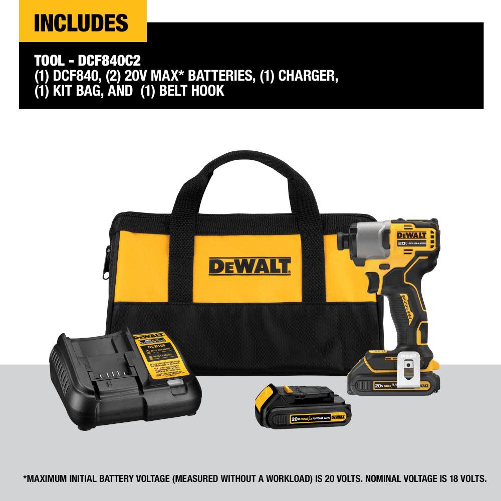 DEWALT 20V MAX 1/4