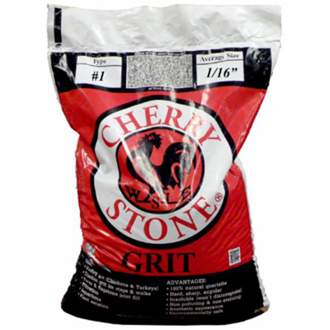 TCC Materials 248316 50 lbs No. 1 Cherry Stone Poultry Grit