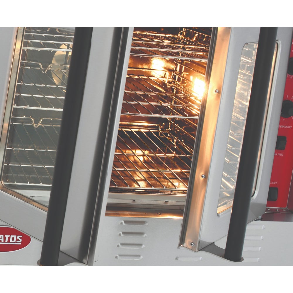 Kratos 29Y-048-LP Single Deck Full Size Gas Convection Oven， 54，000 BTU， Liquid Propane