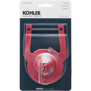 KOHLER 2 in. Hinge Toilet Flapper Used in Various 1-Piece Toilets GP84995