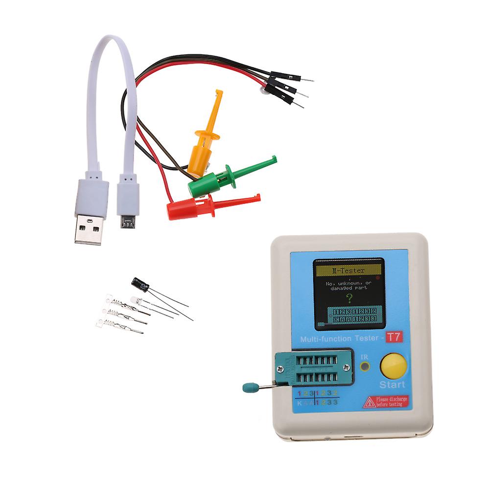 Lcr-t7 Tft Transistor Tester Full Color Graphic Display Multifunction Test