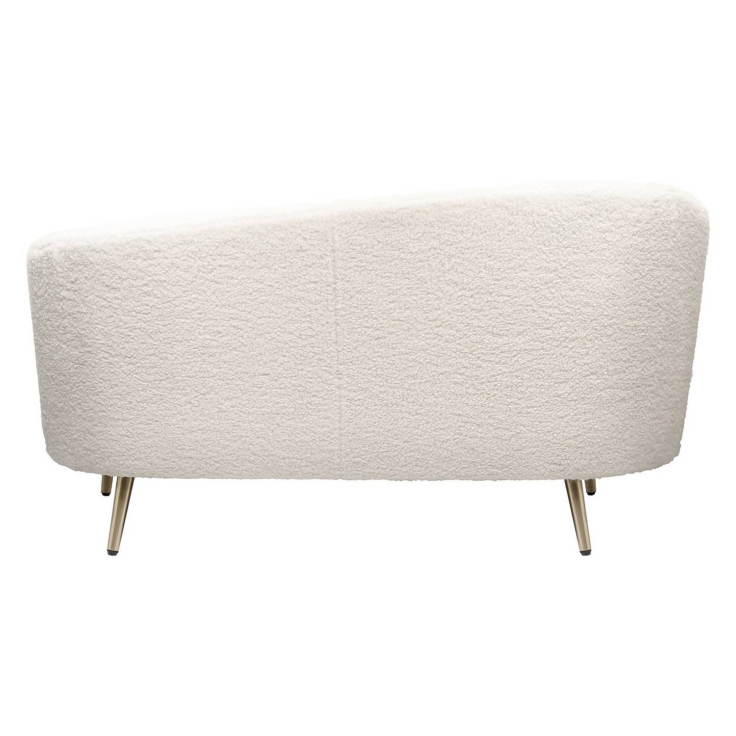 Lucie Asymmetric 2 Seater Sofa Boucle