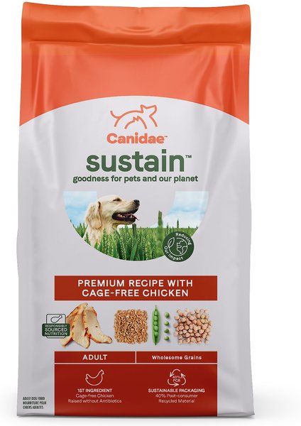 CANIDAE Sustain Premium Recipe Cage-Free Chicken Adult Dry Dog Food