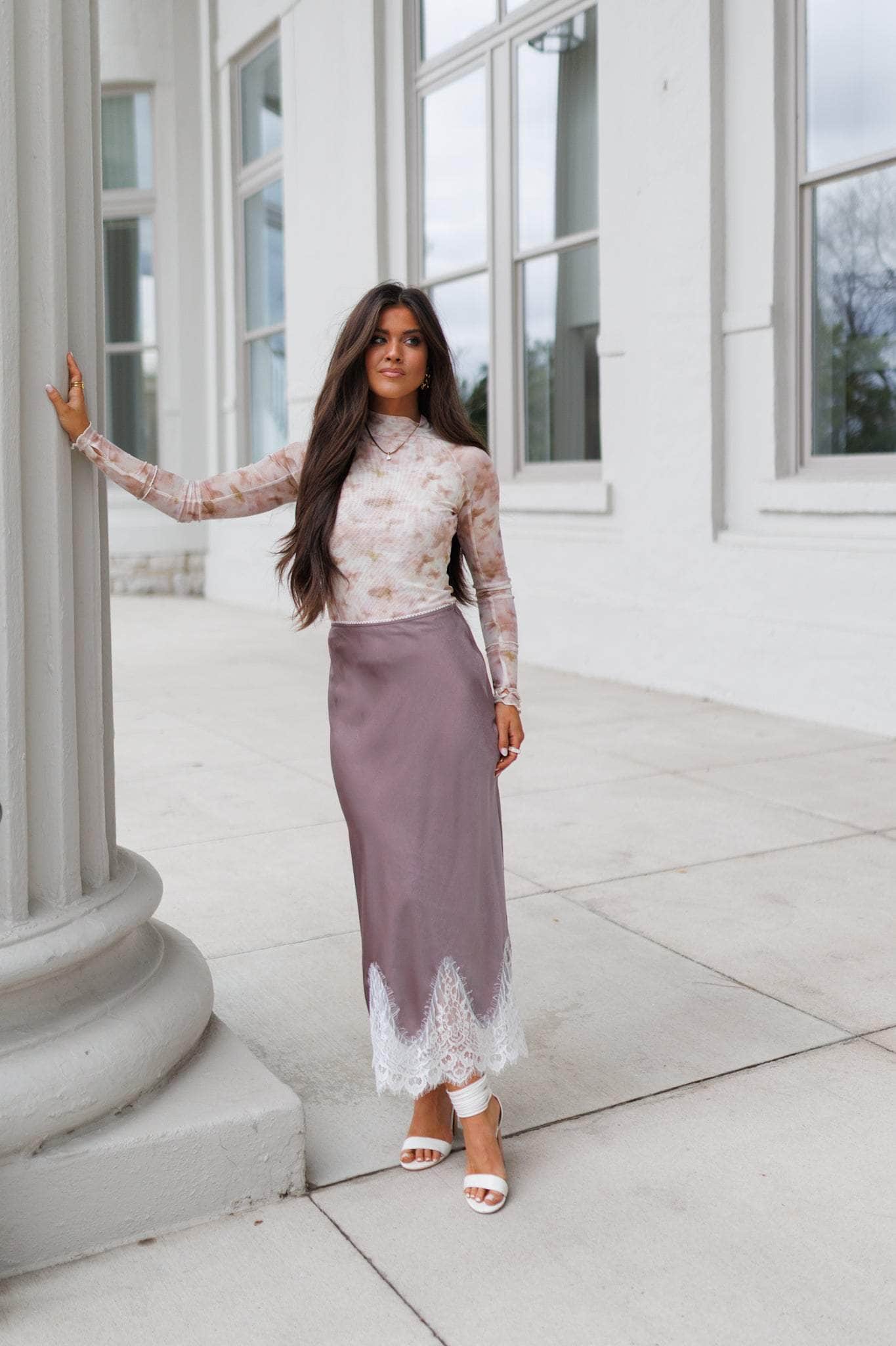 Forever Passionate Midi Skirt