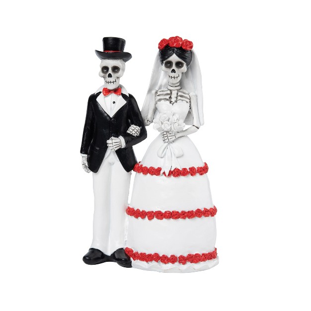 Gallerie Ii Skeleton Husband amp Wife Halloween Figure