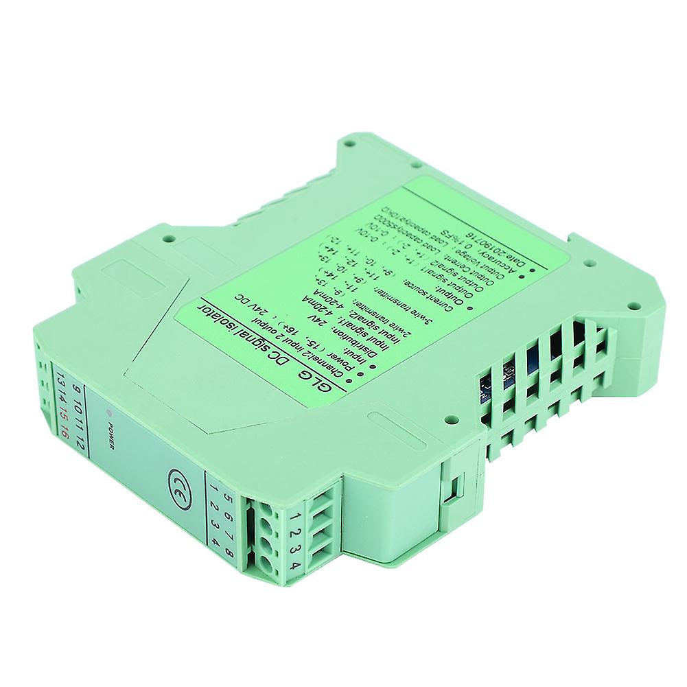 Dc Signal Isolator 4~20ma Module Signal Isolator Transmitter Conditioner2 In 2 Out 0~10v