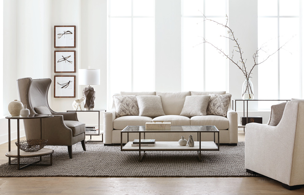 Bernhardt Harlow Metal Square End Table   Industrial   Side Tables And End Tables   by Bernhardt Furniture Company  Houzz